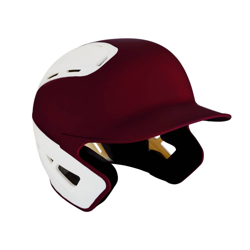 Panske Prilba Mizuno B6 Baseball Batting Bordove/Biele Vypredaj JWHM54102